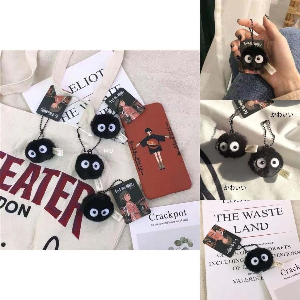 Миядзаки Хаяо Унесенные призраками Брелок Плюшевая кукла Милый мультяшный Подвеска на школьный рюкзак