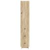 Cabinet Set 2 pcs 33 x 34.5 x 90 cm Engineered Wood