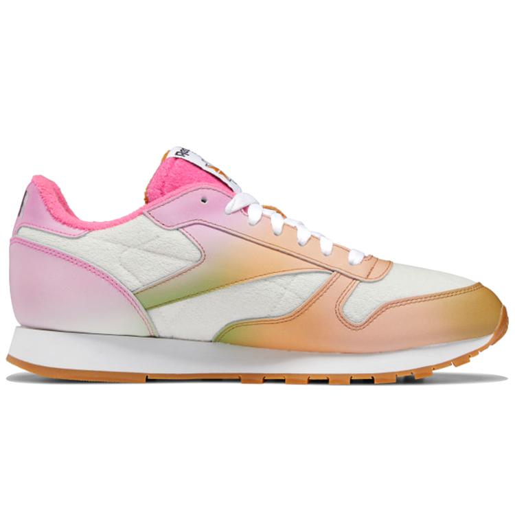 Reebok Daniel Moon x Reebok Classic Leather 'Атомный розовый сияющий охра' GZ6904