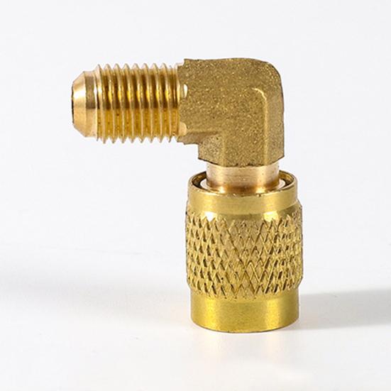 Латунный адаптер для хладагента Устойчивый к ржавчине и коррозии R32/R454B Кондиционер Обратный