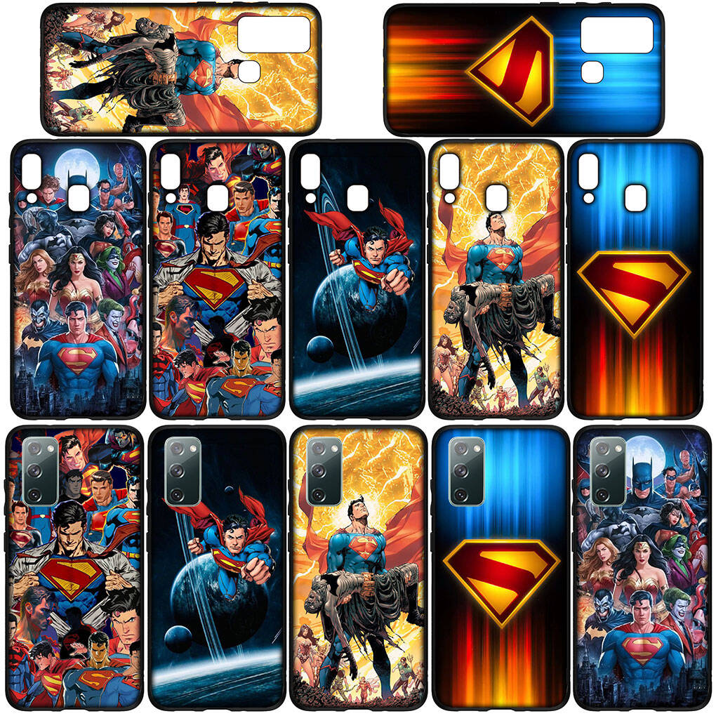 Для Samsung Galaxy S25 S24 S23 iPhone 17 16 15 Xiaomi Redmi Note 14 13 12 11 Plus Pro Max A57 Чехол Кавайный Супер Герой Супермены Человек OPPO Huawei Обложка
