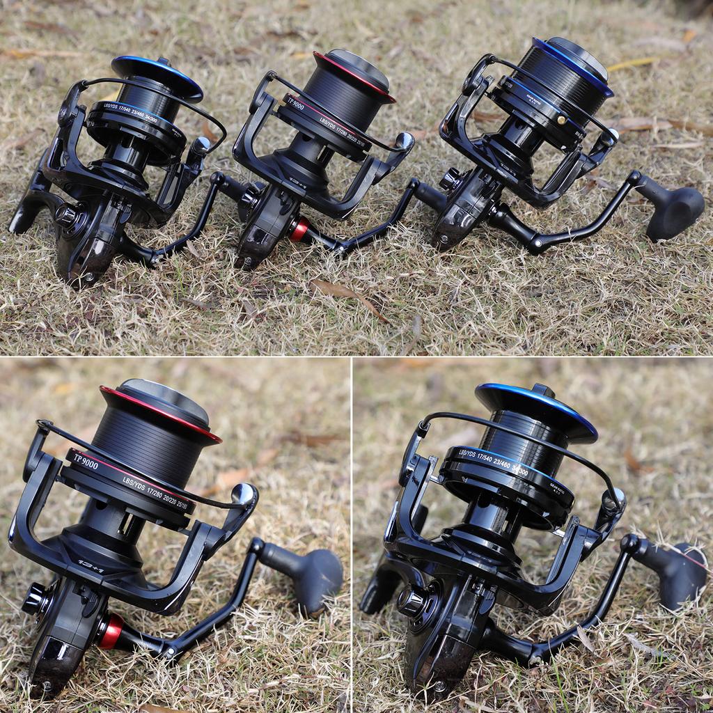 Новая рыболовная катушка 8000~10000 серии 4.1:1 Передаточное число Спиннинговая катушка Максимальная нагрузка 25 кг Карповые катушки для морской рыбалки