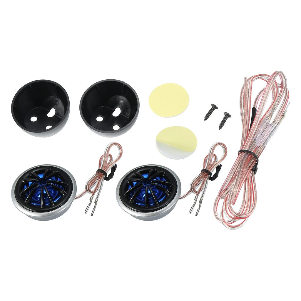 ACROPIX Автомобильный динамик Твитер Высокочастотный Стерео Твитер Аудиодинамик для Автомобиля Грузовика Пластик Синий 2 шт.