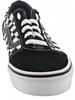 Vans Ward Suede/Canvas Sneakers (VA38j9_PVJ) Black/true White