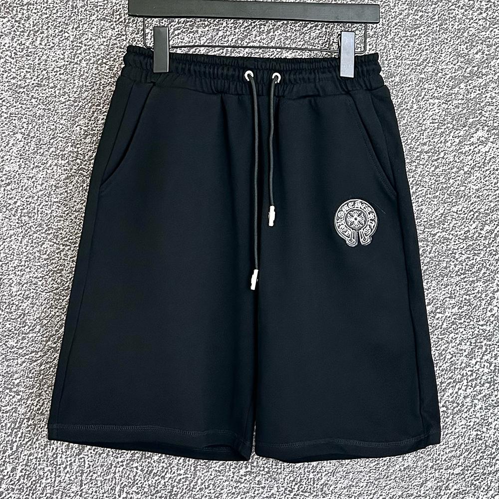 D207 CHROME HEARTS 2025 Summer New High Quality Cotton Men's Casual Shorts Outdoor Leisure Running Shorts