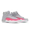 Air Jordan 12 Retro Grade School 'Racer Pink' (Unisex) Wolf Grey / Racer Pink-Black Kids' Basketball Shoes 510815 060