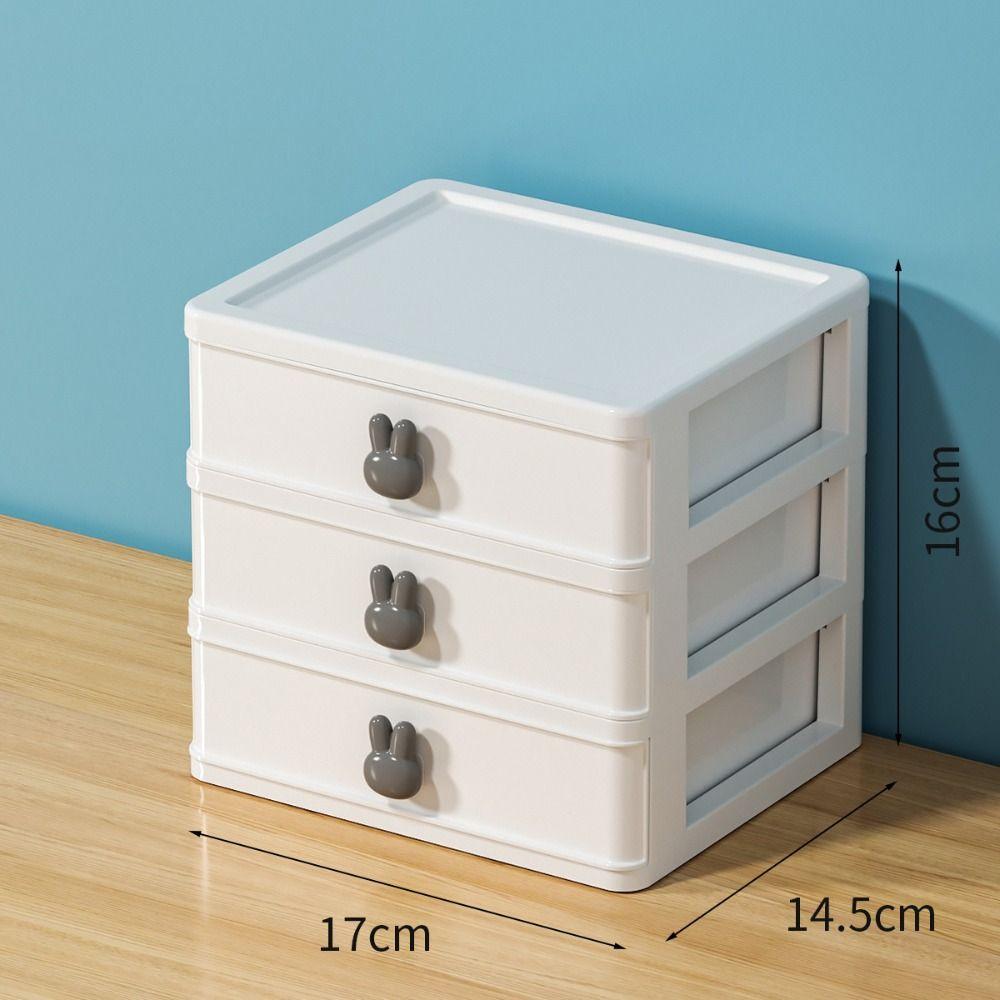 Drawer Cosmetics Storage Case Sundries Container Stationery Storage Box Desktop Organizer