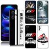 Черный силиконовый чехол для телефона Initial D AE86 для Xiaomi Redmi Note 10 11 11S 12 13 4G 8 9 11T Pro 5G Plus 8T 9S 10S 12S