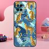 Classic Leopard Tiger Case For Oppo A98 A78 A18 A38 A58 A60 A80 A40 A77 A57 A17 A74 A54 A94 A96 A76 A16 A15 A5 Pro