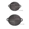 Non Stick Grill Plate Korean Style Barbecue Frying Pan Barbecue Accessory BBQ Grill Pan  Camping