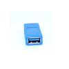 Black Blue Consumer Electronics Type A Female To Female Coupler Gender Connector USB 3.0 Adapter