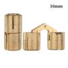 8-18mm Furniture Brass Hinges Concealed Hinges Cylindrical Hinges For Invisible Door Small Closet Cupboard Durable Door Hardware