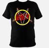 Футболка Slayer с пентаграммой Унисекс