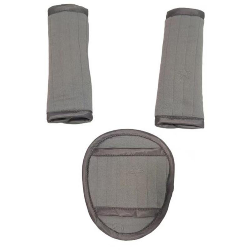 Дышащая защита на ремень безопасности для сиденья коляски, подушечка для защиты плечевого ремня детской коляски, накладка на плечевой ремень для детской коляски