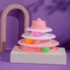 Кошачьи дорожки, игрушечная креативная 4-уровневая развлекательная тарелка, игровая игрушечная башня, треки