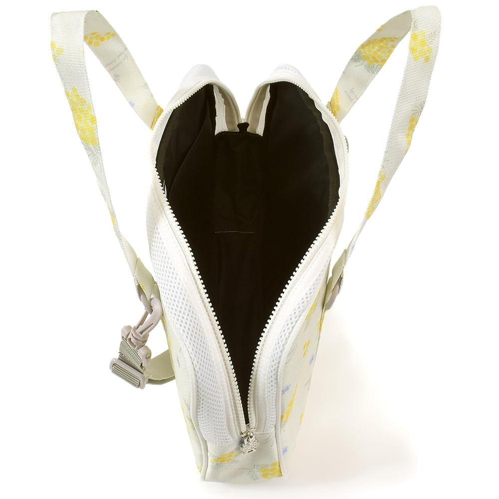 COLORFUL CANDY STYLE Calligraphy and Mimosa for Elementary School with Shoulder Includes a Free Wiping Set, Water-Repellent Lightweight, Fleur,