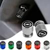wsvz7 New Car Wheel Tire Valve Caps Air Stem Covers Accessories For Opel Astra j Insignia Astra g Corsa Zafira b Mokka Vivaro Meriva