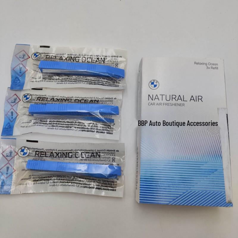 Совместимый с BMW Держатель для автомобильного парфюма и Сменный аромастик