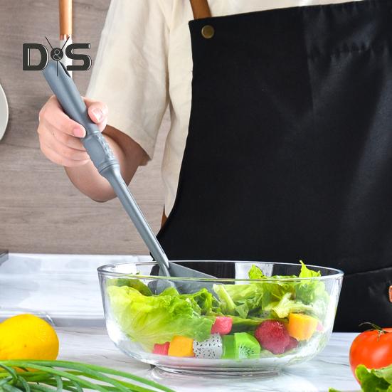 Кухонный ручной измельчитель для мяса с 4 изогнутыми лезвиями, термостойкая мясорубка для говяжьего фарша, гамбургера, мясорубка для гамбургеров с длинной ручкой