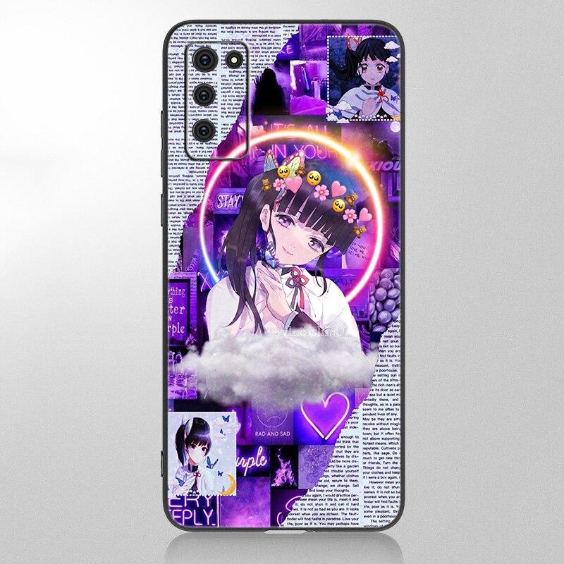 Чехол с изображением аниме «Убийца демонов Канао Синобу сама» для Samsung Galaxy A12 A02S A22 A32 A52 A72 A71 A51 A41 A31 A21 A11 A50 A70 A10S A20S