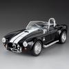 1/22 Ford Shelby Cobra 427 S/C Модель автомобиля из сплава Звук и свет Инерционный Детская игрушка Коллекционные предметы Подарок на день рождения