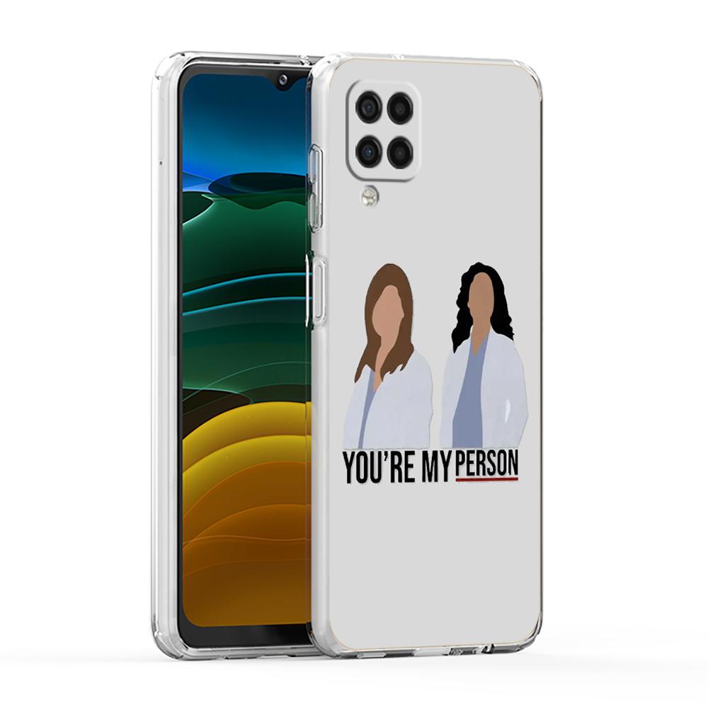 Анатомия Грейс Ты Мой Человек Чехол Для Samsung A13 A33 A35 A55 A73 A53 A23 A51 A71 A21S A31 A41 A05s A03S A15 A25 5G Обложка