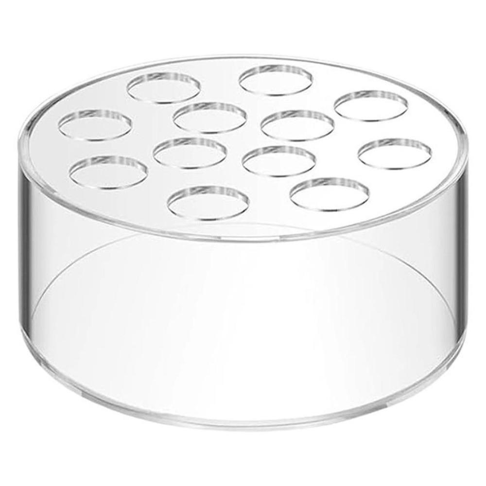 12 Holes Flower Arrangement Container Transparent Decorative Vase Acrylic Vase For Living Room