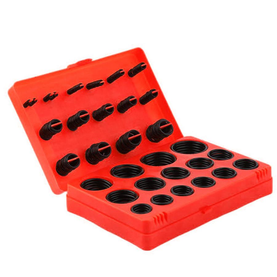 407pcs Rubber O Ring Assortment Set Seal Plumbing Garage Kit with Case O-Ring Wa