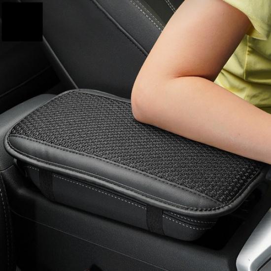 Car Center Console Box Pad Armrest Cushion Cover Leather Protector For 4 Season