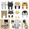 Cartoon Animal Wall Hooks With Multifunctional Storage Box Strong Adhesive Cute Design Flexible Suction Hook