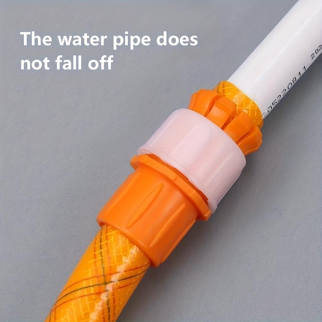 5 Pcs Universal Faucet Hose Connector Leak-proof Threaded Design Adapter Hose Water Tap for Garden Irrigation Faucet Interface