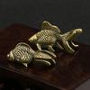Carp Fish Statue Delicate Details Decorative Portable Creative Miniature Little Figurine Crafts Ornament for Home
