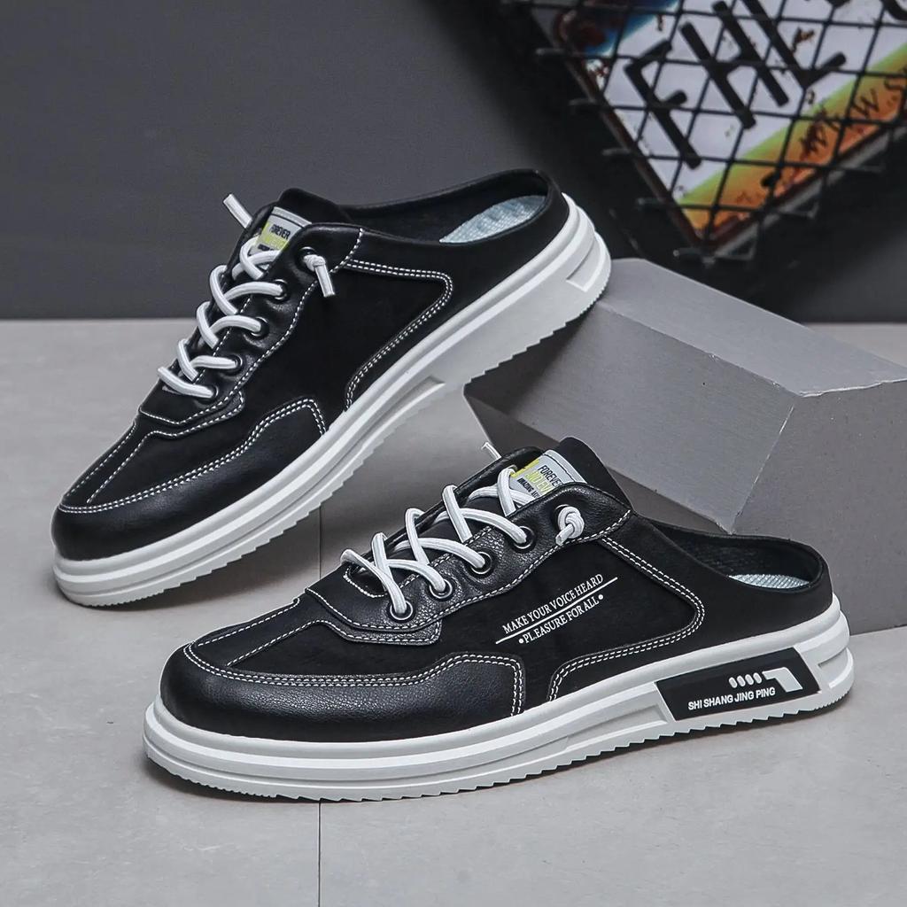 Сандалии мужские мюли повседневные тапочки для мужчин получешки лето 2024 стиль дизайнер роскошь оригинал распродажа eva дешево ликвидация весело