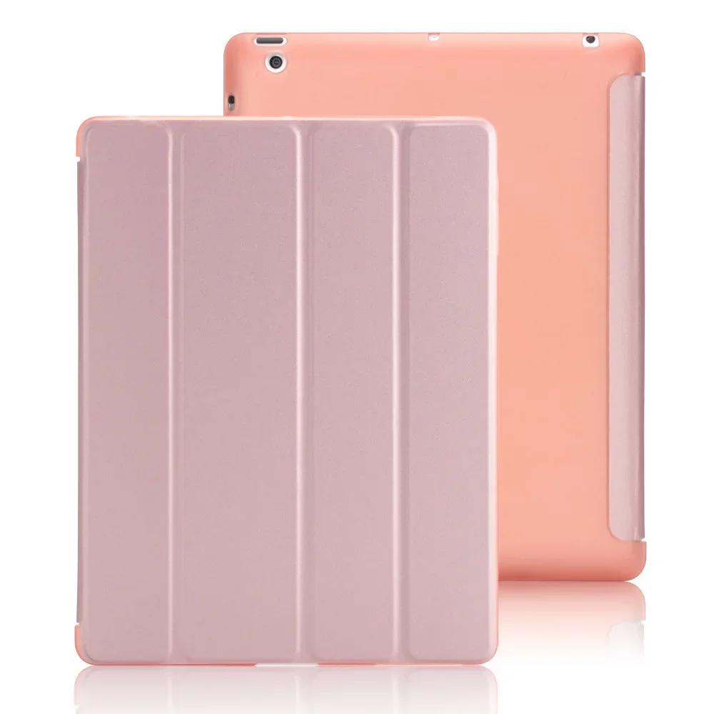 Чехол для iPad 2 3 4 Кожаная книжка-чехол для iPad 2 Чехол A1396 Умная подставка-держатель Funda для iPad 4 Чехол A1458 A1460