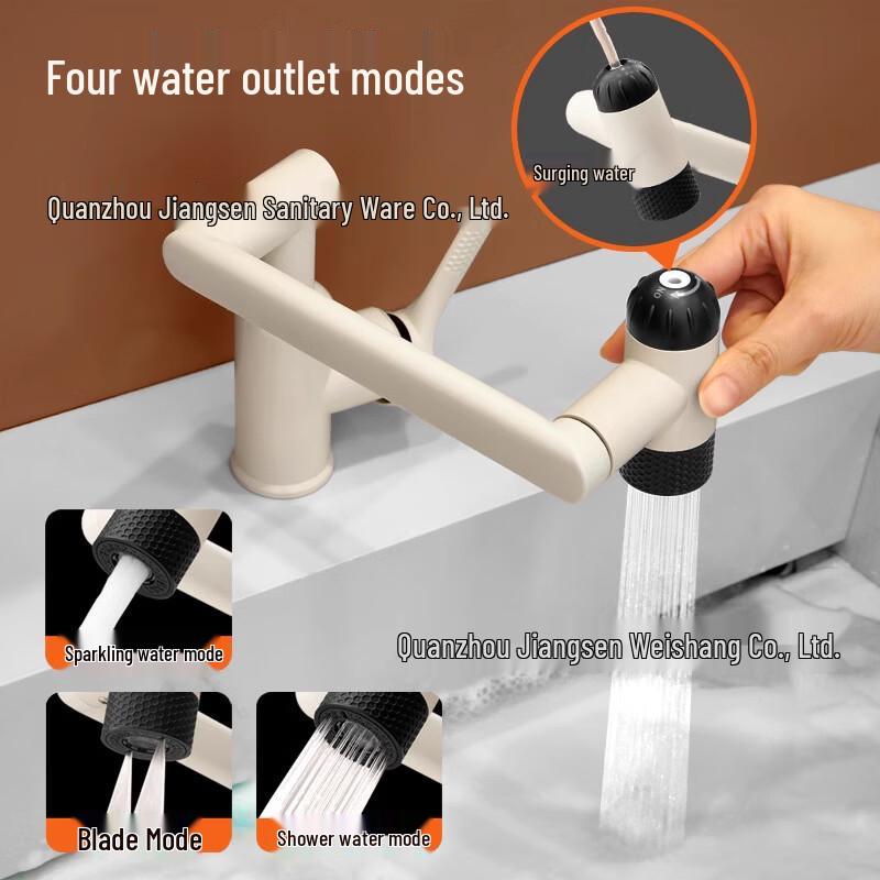 TLXT Lucky Cat Robotic Arm Kitchen Faucet