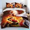 ONE PUNCH MAN Anime Cartoon Bedding Set Duvet Cover Bed Set Quilt Cover Pillowcase,king Queen Size Bedding Set Kids Gift