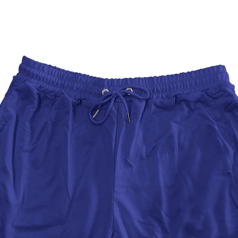 Men S American Style Thin Fleece Sports Casual Jogger Pants
