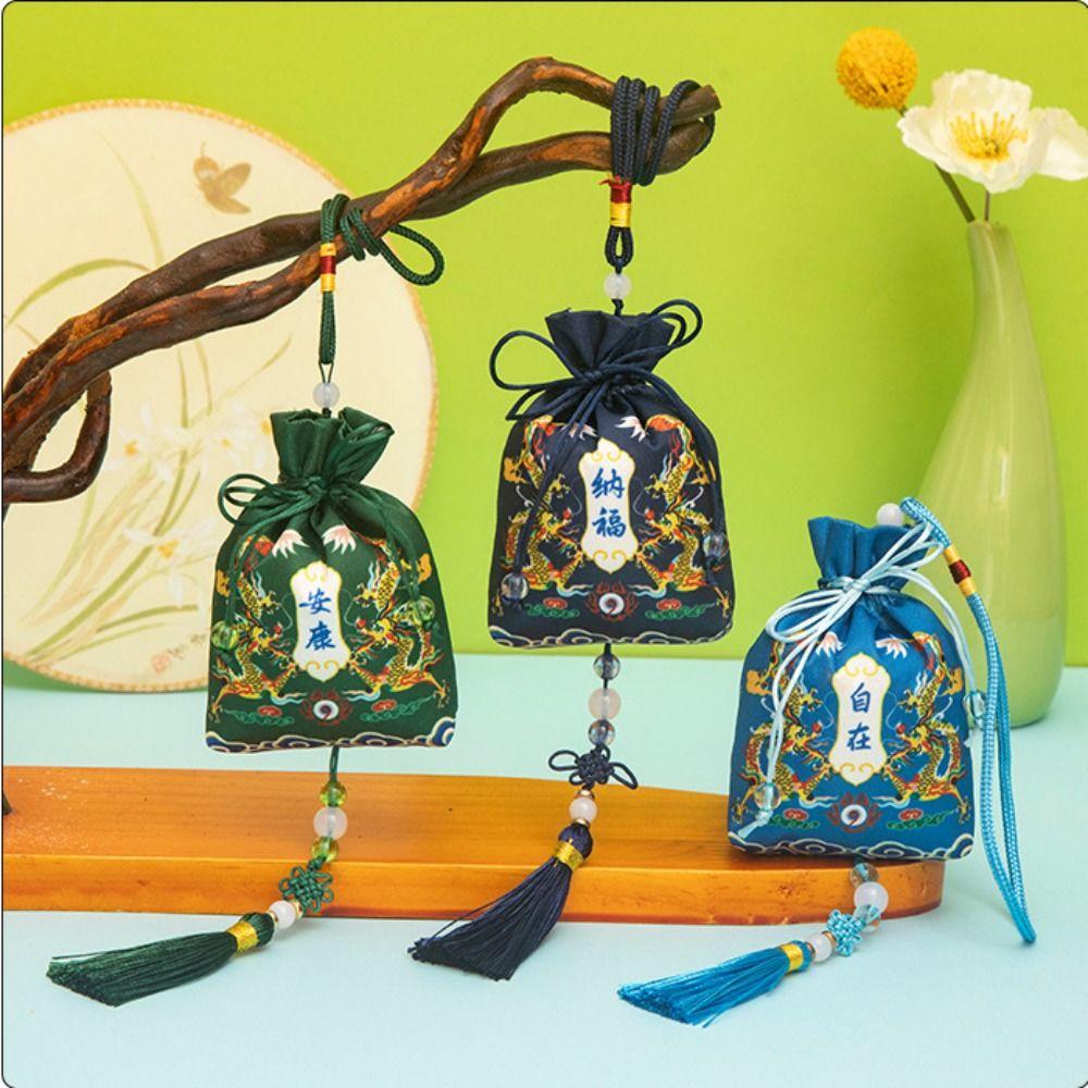 Печать Пакет Карманный Китайский Стиль Саше Подвесной Парфюм Мешочек Специй Дети
