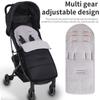 Windproof Winter Sleeping Bag and Foot Cover for Baby Stroller