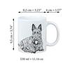 Scottish terrier, Aberdeen Terrier, Scottie, Aberdeenie - cup with a dog, cheerful cup for a dog lover, personalized gift from the Art-Dog brand