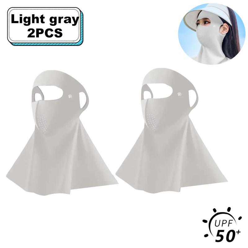 UPF50+ Солнцезащитная маска Модный 3D Ice Silk Anti-UV шарф для шеи Sunscree Пылезащитная солнцезащитная маска для лица на открытом воздухе