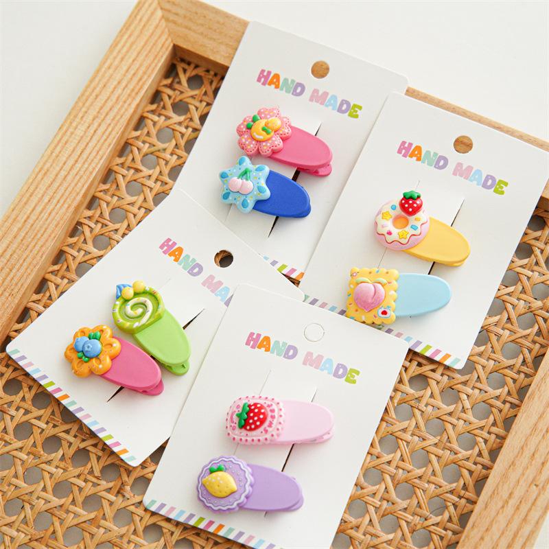 Новые милые детские заколки для волос, боковой зажим с героями мультфильмов, мини-заколка для волос, красочные заколки для девочек, заколки для волос, головные уборы, ювелирные изделия, подарок