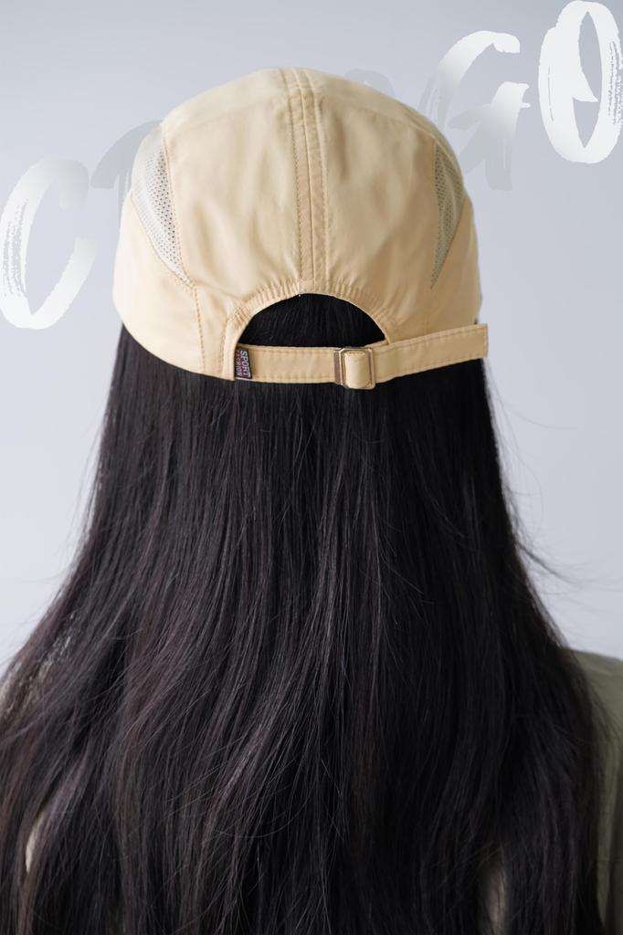 Croogo Mesh Perfect for and and Men's Cap, Running, Tennis, Golf, Summer, Quick-Drying, Thin, Ultra-Lightweight (G-DCP2403-Beige)