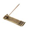 Seizar Incense Holder, Stylish, Angler's Boat Design, Ash-Proof, Cute Interior Item (Fisherman's Small Bamboo Raft)