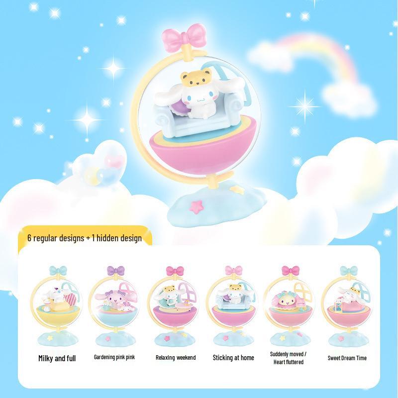 Серия «Романтическая свадьба семьи Sanrio» Милая кукла-фигурка Украшение