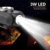 Magnetic COB Work Light Portable LED Flashlight USB Rechargeable 4 Lighting Modes and Tail Magnet for Camping Inspection