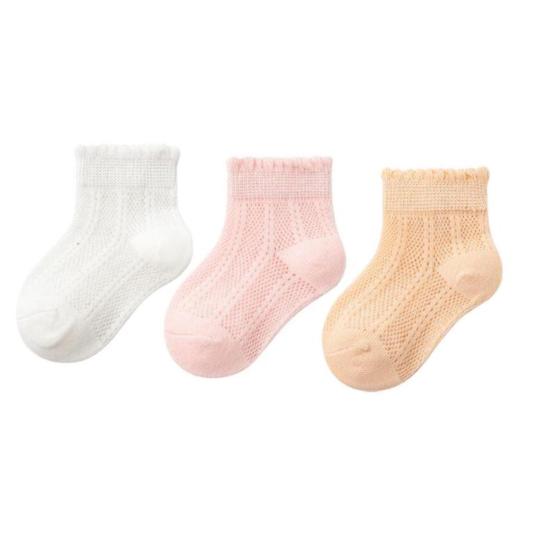 3 пары/лот новые летние тонкие носки для мальчиков и девочек