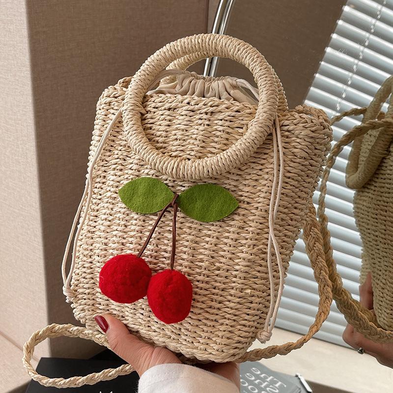 Популярные сумки Женские сумки через плечо Niche High-end Sense Rattan Bag Women Ins Vacation Style Сумка через плечо для женщин