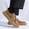 Fashion Casual Genuine Leather Men's Shoes Trendy Minimalist Design Style Outdoor Fashion Party Daily Office Quality Youth Shoes