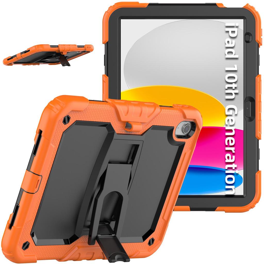 Защитный чехол для iPad 10-го поколения 10,2 дюйма с гнездом для стилуса для 2024 Pro 11/13 дюймов — защита от падений, крепление Air6